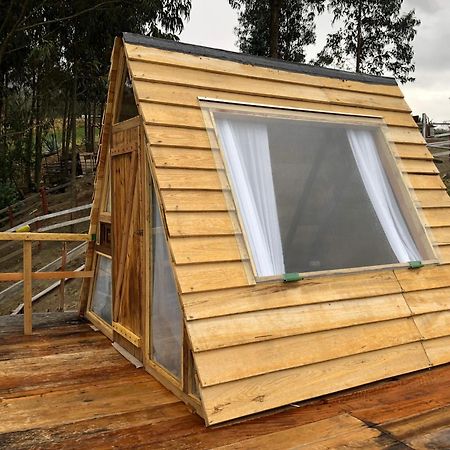 Cabanas Y Glampings Balcon Del Lago Otavalo Exterior photo